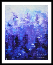 BLUE CODE - Framed Print #1022