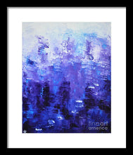BLUE CODE - Framed Print #1022