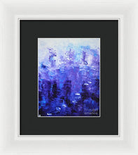 BLUE CODE - Framed Print #1022