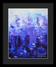 BLUE CODE - Framed Print #1022