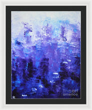 BLUE CODE - Framed Print #1022