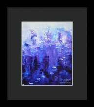 BLUE CODE - Framed Print #1022