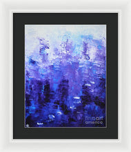 BLUE CODE - Framed Print #1022