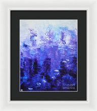 BLUE CODE - Framed Print #1022