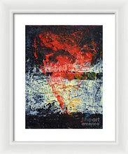 LOVE HURTS - Framed Print #1070