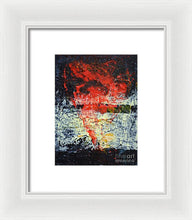 LOVE HURTS - Framed Print #1070