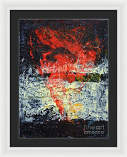 LOVE HURTS - Framed Print #1070