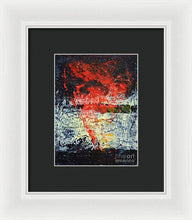 LOVE HURTS - Framed Print #1070
