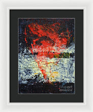 LOVE HURTS - Framed Print #1070