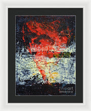 LOVE HURTS - Framed Print #1070