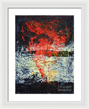 LOVE HURTS - Framed Print #1070