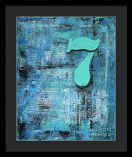 LUCKY NUMBER 7 - Framed Print #1060