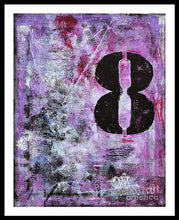 LUCKY NUMBER 8 - Framed Print #1058