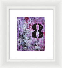 LUCKY NUMBER 8 - Framed Print #1058