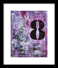 LUCKY NUMBER 8 - Framed Print #1058