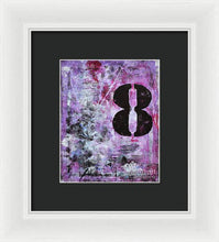 LUCKY NUMBER 8 - Framed Print #1058