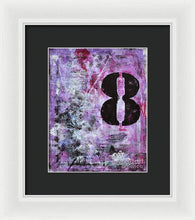 LUCKY NUMBER 8 - Framed Print #1058