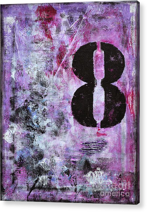 LUCKY NUMBER 8 - Acrylic Print #1058