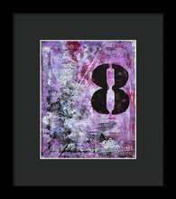 LUCKY NUMBER 8 - Framed Print #1058
