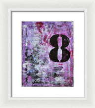 LUCKY NUMBER 8 - Framed Print #1058