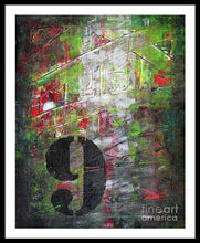 LUCKY NUMBER 9 - Framed Print #1059
