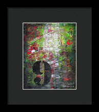 LUCKY NUMBER 9 - Framed Print #1059
