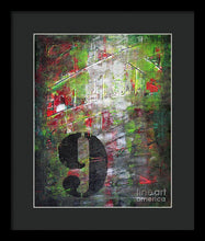 LUCKY NUMBER 9 - Framed Print #1059