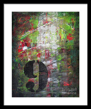 LUCKY NUMBER 9 - Framed Print #1059