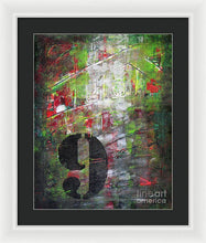 LUCKY NUMBER 9 - Framed Print #1059