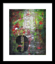 LUCKY NUMBER 9 - Framed Print #1059