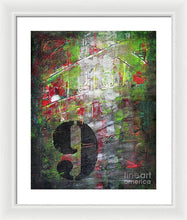 LUCKY NUMBER 9 - Framed Print #1059