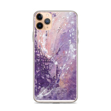 Purple PHONE CASE for iPhone Abstract Artsy Style