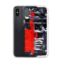 Red and Black IPHONE CASE Cool Abstract Modern Art
