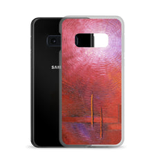Red PHONE CASE for Samsung Galaxy Phones Abstract Art