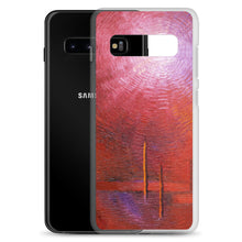 Red PHONE CASE for Samsung Galaxy Phones Abstract Art