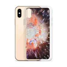 IPHONE CASE Orange Brown Contemporary Modern Art