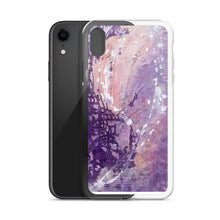 Purple PHONE CASE for iPhone Abstract Artsy Style