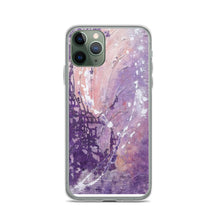 Purple PHONE CASE for iPhone Abstract Artsy Style