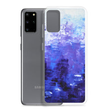 Blue PHONE CASE COVER for Galaxy Phones Unique Abstract Style