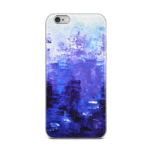 Cool Indigo Blue Abstract IPHONE COVER/CASE Unique Design