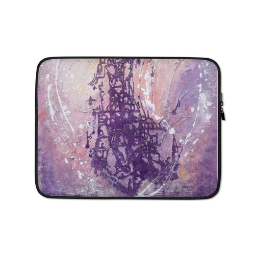 Purple Pastel Multicolored LAPTOP SLEEVE Cover for Laptops