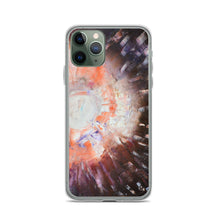 IPHONE CASE Orange Brown Contemporary Modern Art
