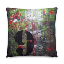 THROW PILLOW Number 9 Abstract Style