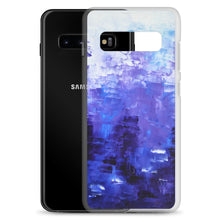 Blue PHONE CASE COVER for Galaxy Phones Unique Abstract Style