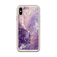 Purple PHONE CASE for iPhone Abstract Artsy Style