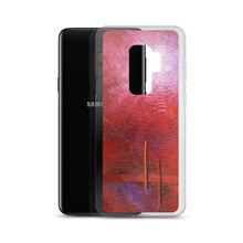 Red PHONE CASE for Samsung Galaxy Phones Abstract Art