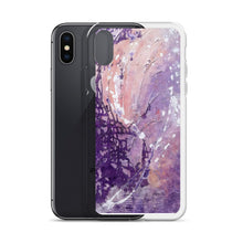 Purple PHONE CASE for iPhone Abstract Artsy Style