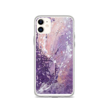 Purple PHONE CASE for iPhone Abstract Artsy Style