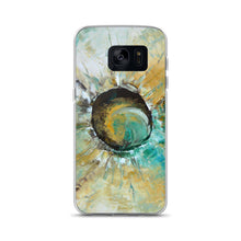 Galaxy PHONE CASE in Neutral Colors Abstract Art Style