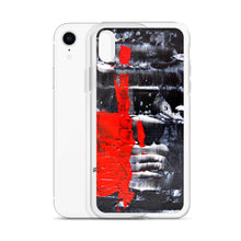 Red and Black IPHONE CASE Cool Abstract Modern Art